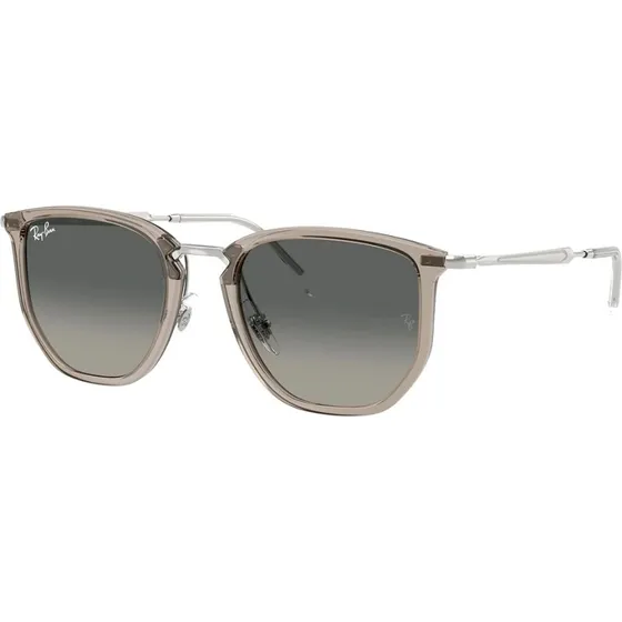 Ray-Ban RB4451 0RB4451 Sort acetat solbrille med grå linser