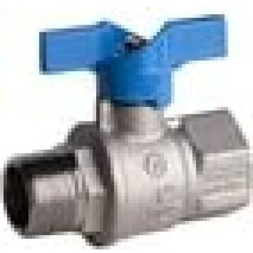 Pettinaroli Kuglehane 52EUB m/T-greb Blå 1/2" Muffe/Nippel