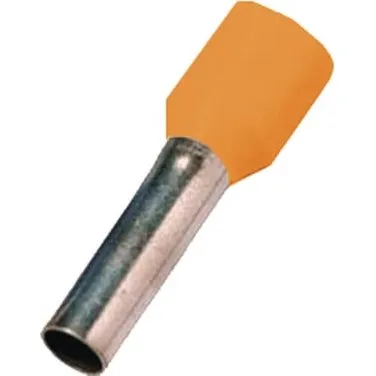 Isoleret terminalrør orange 4mm2 L=18mm