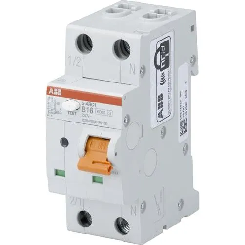 ABB S-ARC1 B20 Automatsikring med gnistdetektor 1P+N 20A 6kA