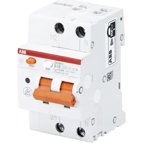 Kombiafbryder DS-ARC1 B20 A30 med gnist-detektor