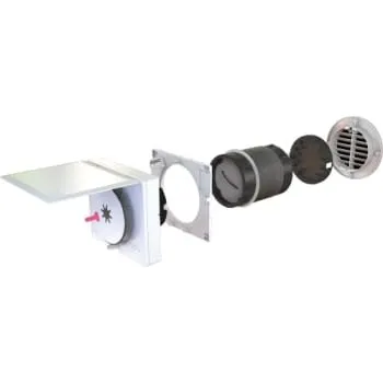 HRW Multicom HCS Ventilator med fjernbetjening Ø100