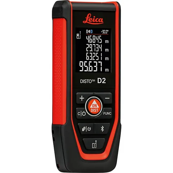 Leica Disto D2 Afstandsmåler - Rød laser, 150m med NFC