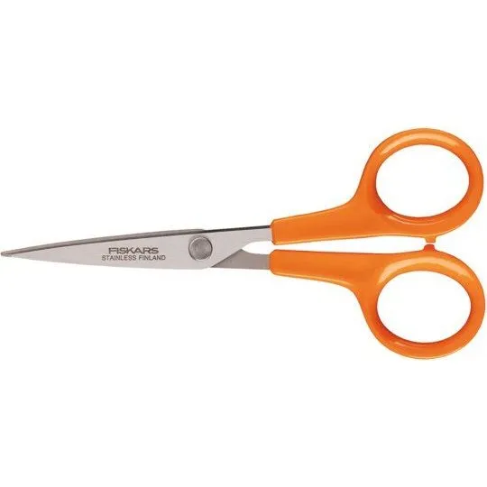 Fiskars sysaks micro-tip 13 cm - orange