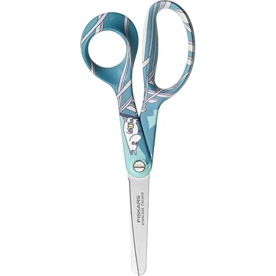 Fiskars Mumi børnesaks 13 cm blå (fra 6 år)