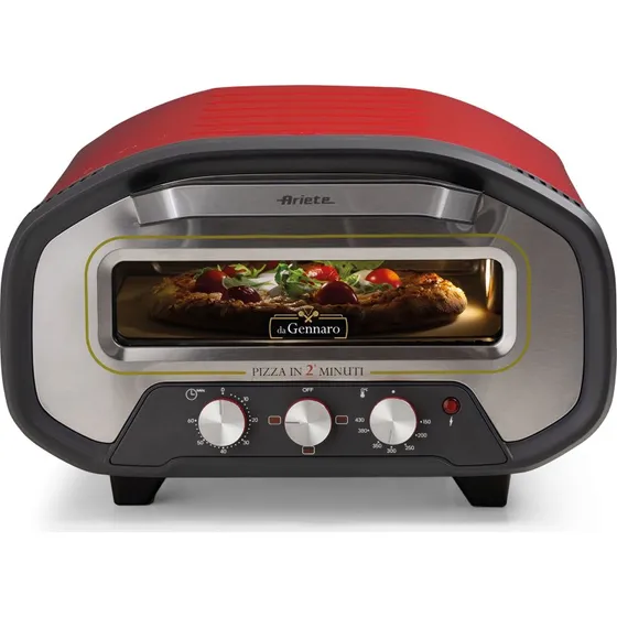 Ariete Da Gennaro Pizzaovn 3901/00 - Rød, 430 °C