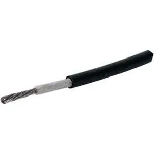 Solcellekabel H1Z2Z2-K 1x6mm2 Sort R100