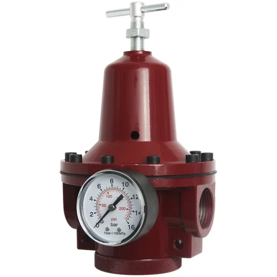Flair M350/2 1" reduktionsventil med manometer