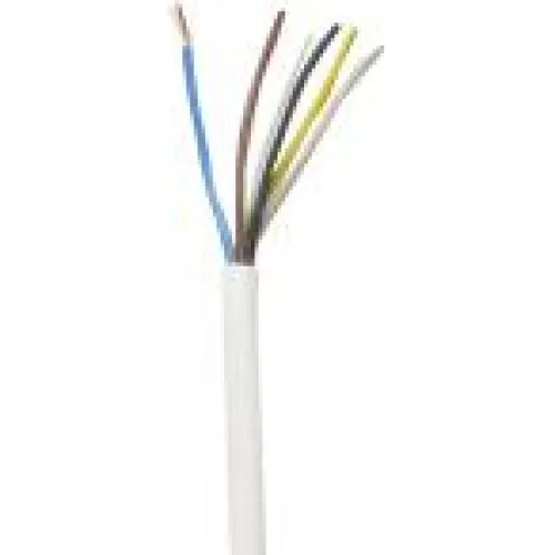 Plastkappeledning H05 VV-F 3G1,50 Grå R50