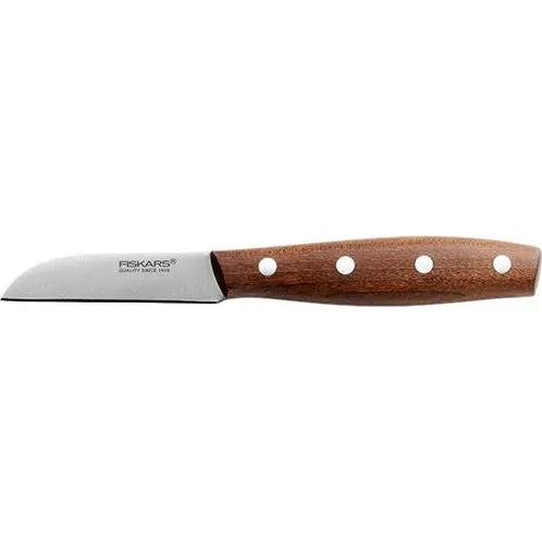 Fiskars Norr urtekniv 7 cm, brun (Kebony)