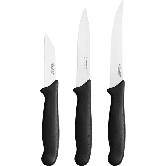 Fiskars Essential grøntsagsknivsæt 3 dele