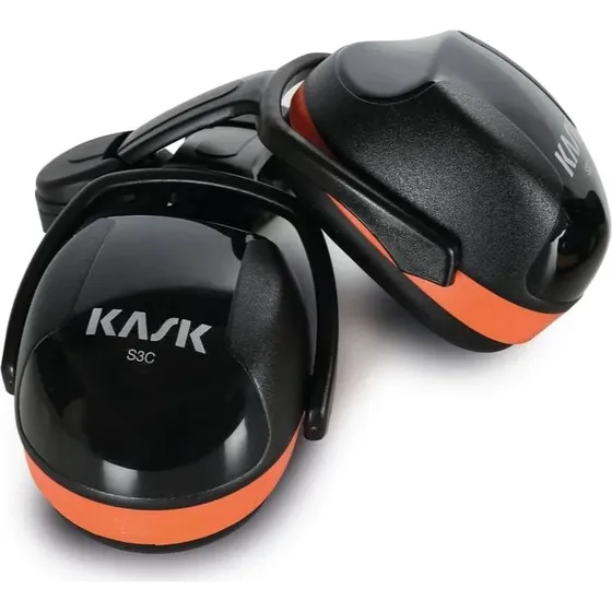 Kask SC3 Høreværn til hjelmmontering, Orange, 31 dB