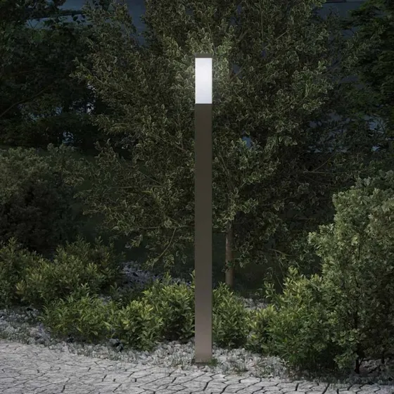 vidaXL Pullertlampe 110 cm i rustfrit stål IP44