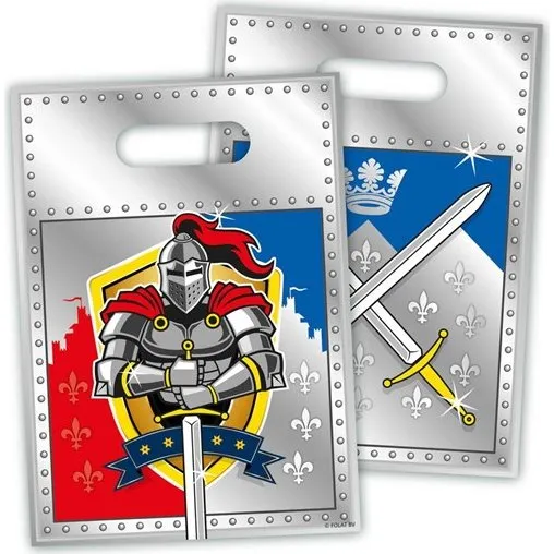 Folat BV Knights Party Bags - 8 stk.