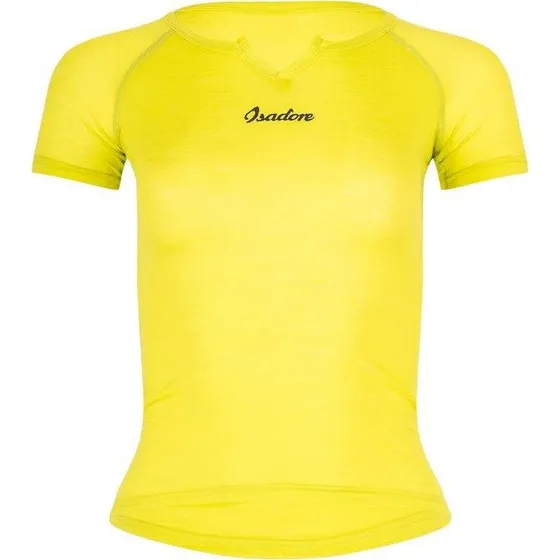 Isadore Women's 100% Merino SS Baselayer Sulphur Spring