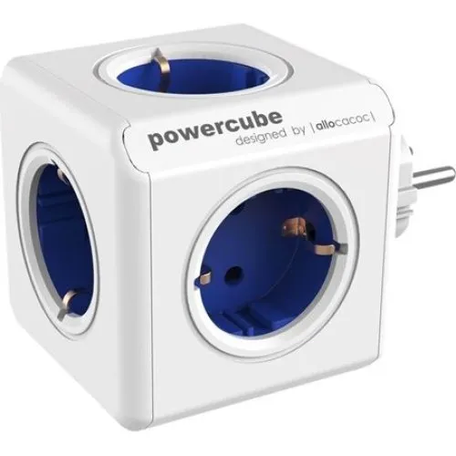 PowerCube Power Distribution Unit - Blå, 5 udtag