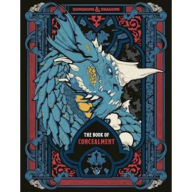 Dungeons & Dragons: The Book of Concealment Journal & Game Screen