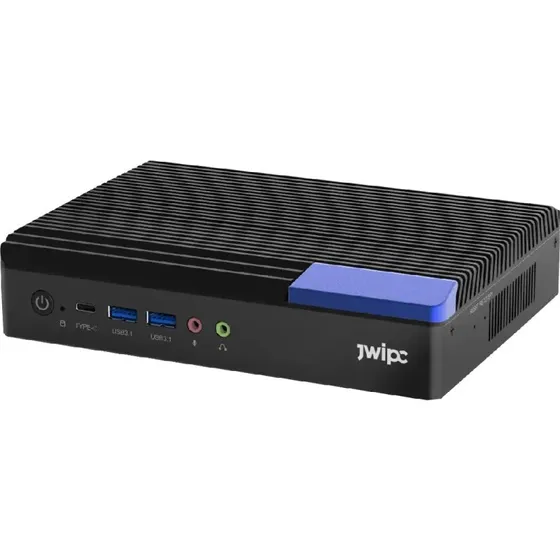 JWIPC K105F Mini-PC i5-1235U 16GB 512GB Win 11 Pro Fanless