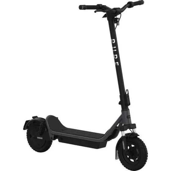 Pure Electric AIR6 Sort Elektrisk Scooter med Affjedring