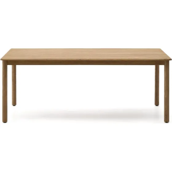Kave Home Sori Havebord i massivt akacietræ 200x100 cm - Brun