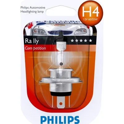 Philips H4 RALLY 12V 100/90W P43T-38 pære