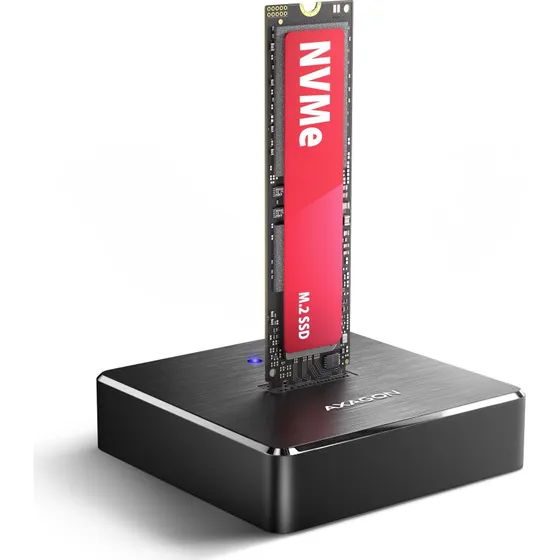 Axagon ADSA-M2C11 M.2 SSD Dockingstation USB-C 10 Gbps Sort
