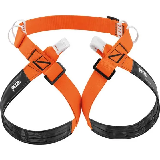Petzl Superavanti sele, Orange/Sort str. 1