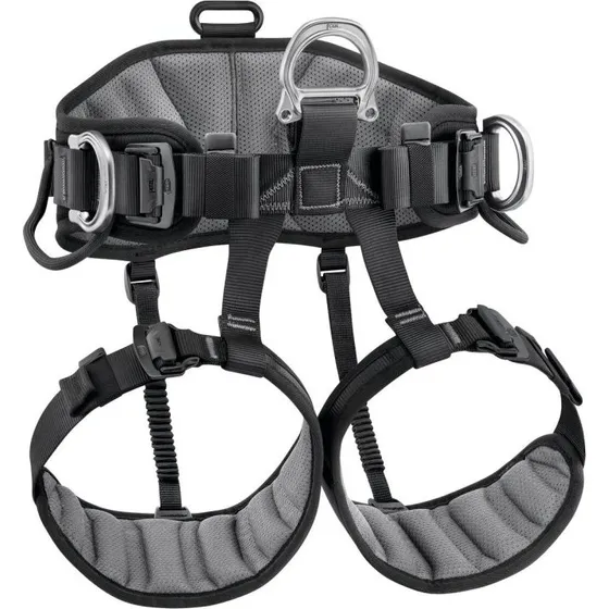 Petzl Avao Sit Fast siddesele str. 2 – sort/gul