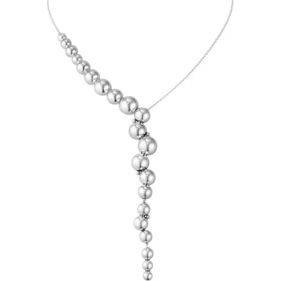 Georg Jensen Moonlight Grapes halskæde, sterlingsølv