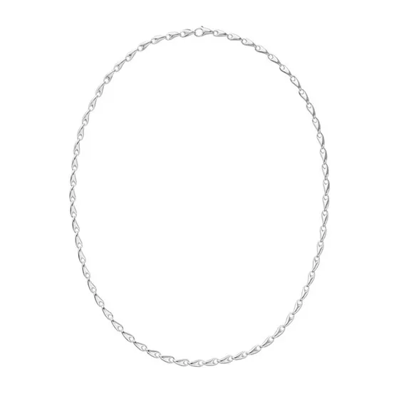 Georg Jensen Reflect Link halskæde i sterlingsølv