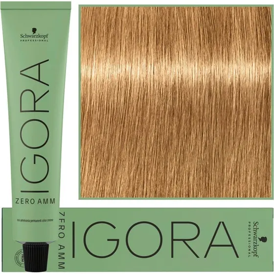 Schwarzkopf Igora Zero Ammoniak 7-55 Ekstra Medium Gylden Blond 60ml