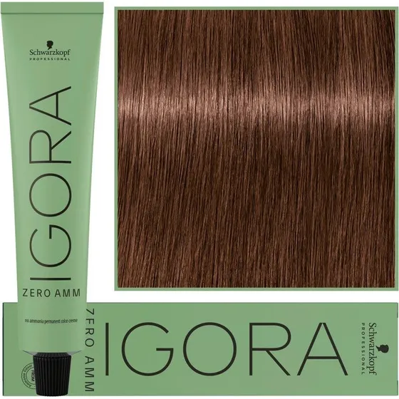 Schwarzkopf IGORA ZERO AMM Permanent Hårfarve 6-68, 60 ml