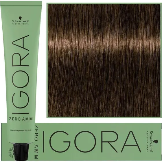 Schwarzkopf Professionel Igora Zero Ammoniak Hårfarve 3-0, 60ml