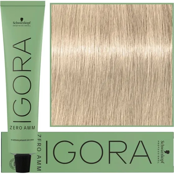 Schwarzkopf IGORA ZERO AMM 10-2 Permanent Hårfarve 60 ml
