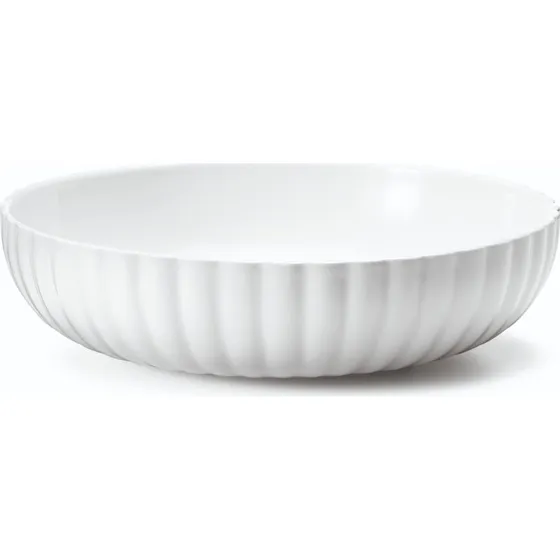 Georg Jensen Bernadotte Skål Ø19,4 cm hvid porcelæn