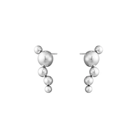 Georg Jensen Moonlight Grapes øreringe, sterlingsølv (15×30 mm)