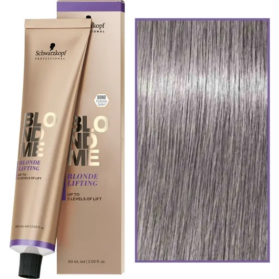 Schwarzkopf BlondMe Lifting Cream 60 ml - Stålblå