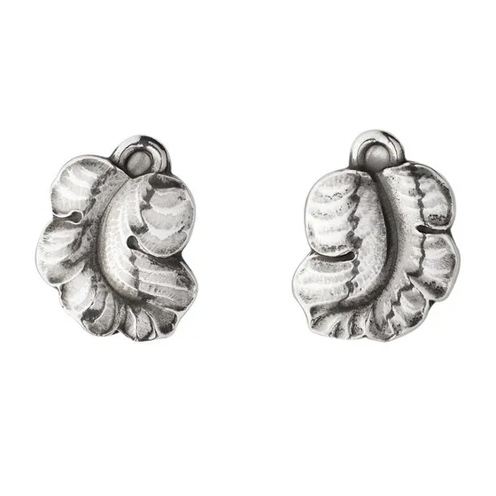 Georg Jensen Moonlight Grapes øreclips, sterlingsølv