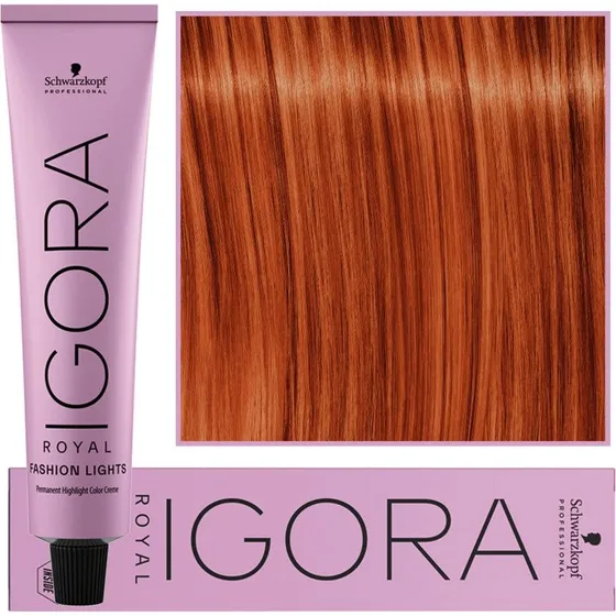 Schwarzkopf Igora Royal Fashion Lights L-77 Ekstra Kobber 60ml