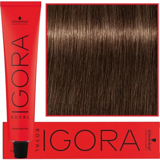 Schwarzkopf Igora Royal Nude Tones 6-46 Mørk blond beige chokolade 60ml