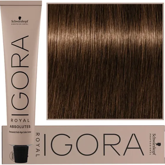 Schwarzkopf Igora Royal Absolutes 5-50 Lys gyldenbrun, 60 ml