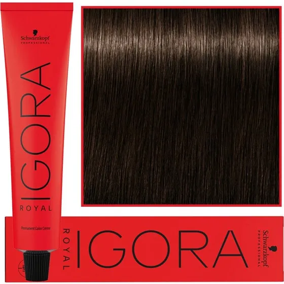 Schwarzkopf Igora Royal 3-65 Mørkebrun Chokoladeguld 60ml