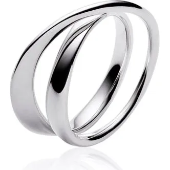 Georg Jensen Möbius ring i sterlingsølv
