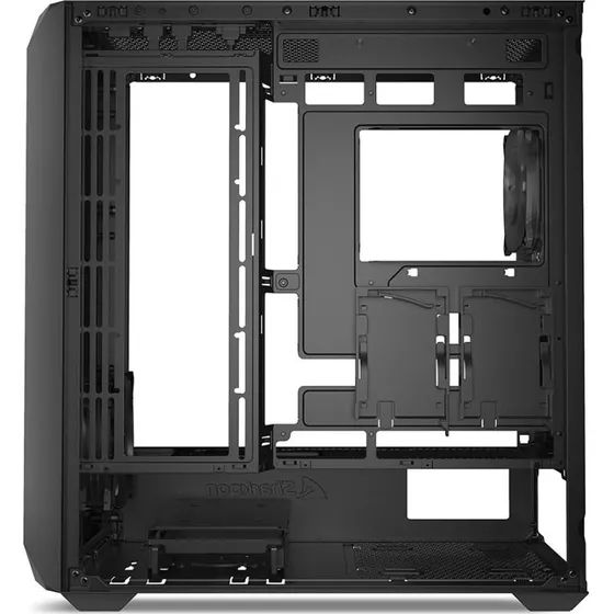Sharkoon AK3 Midi Tower PC-kabinet - Sort