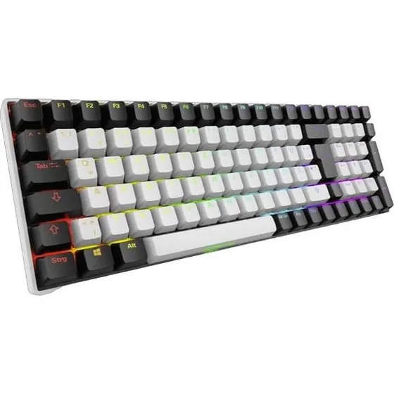 Sharkoon SGK50 S2 Gamingtastatur - Trådløst, QWERTZ, Gateron Yellow