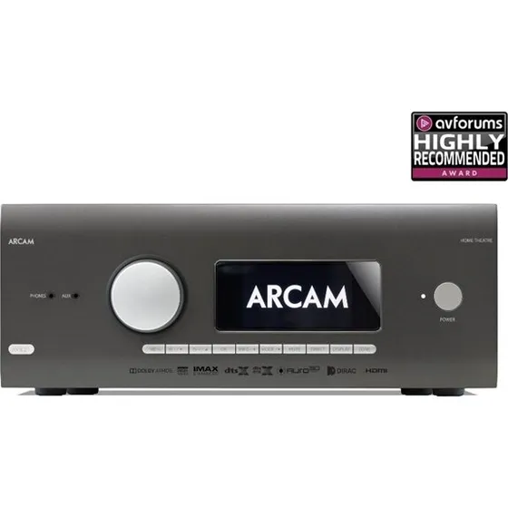 Arcam AVR21 7-kanals AV-receiver (Grey, 16-kanals behandling)