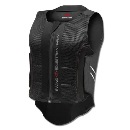 Swing Sikkerhedsvest P07 Junior Sort - Størrelse 8