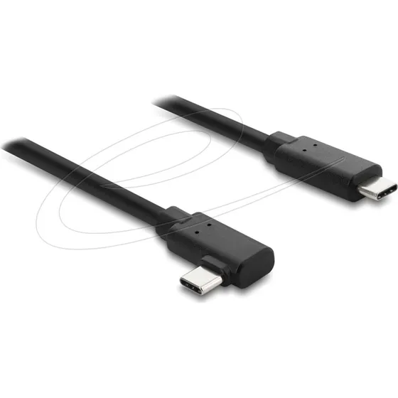 Delock USB-C til USB-C AOC Kabel, 10 m, 10 Gbps, Sort