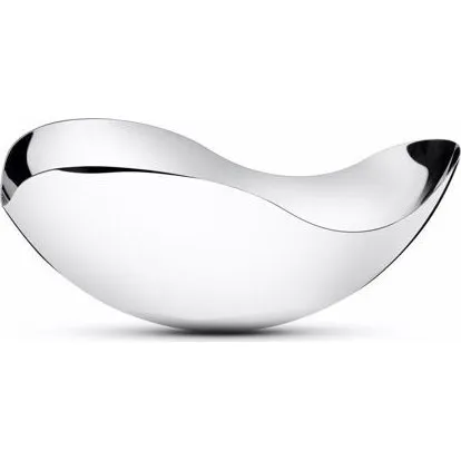 Georg Jensen Bloom skål 26 cm, blankpoleret stål