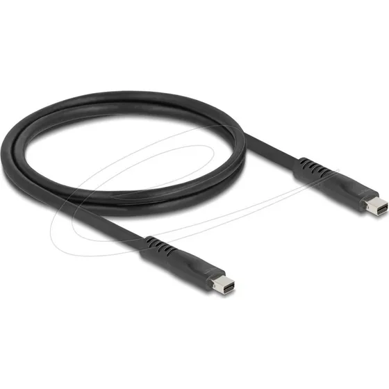 Delock Mini DisplayPort til Mini DisplayPort kabel, 1m, Sort